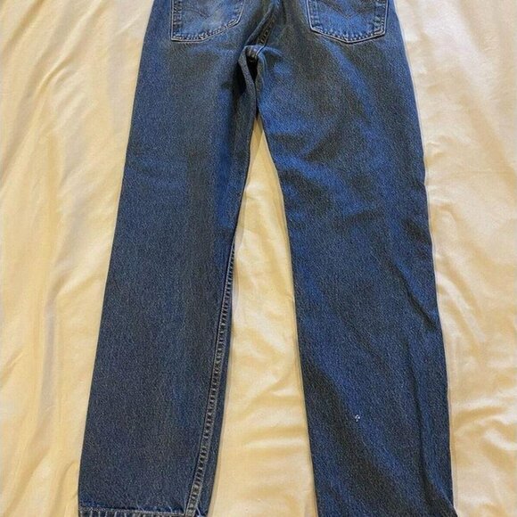 Vintage Levis 505 Orange Tab Straight 32/30 Jeans - Picture 4 of 9